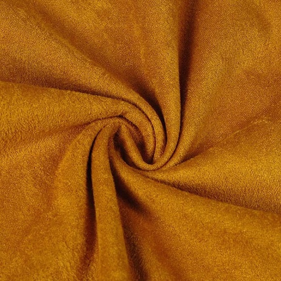 NEW! Suede Fringe Dress - Picture 3 of 7